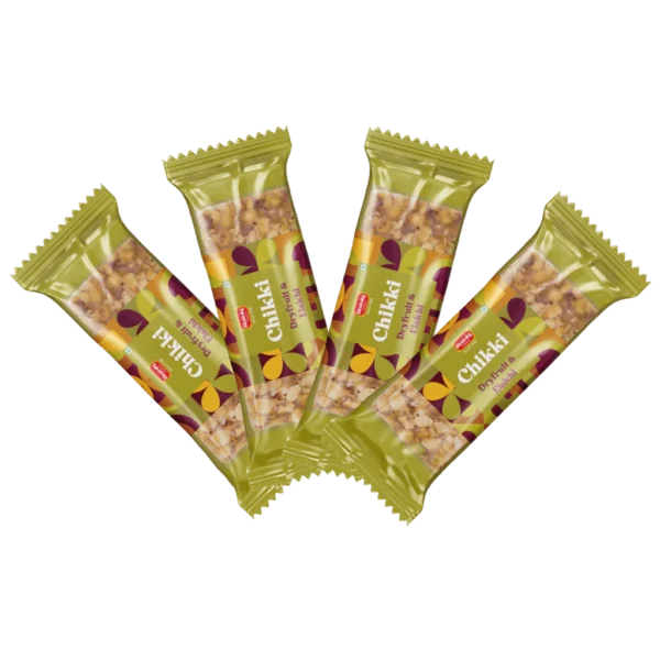 Dryfruit Elaichi Chikki Bar (1 pc) - Image 3